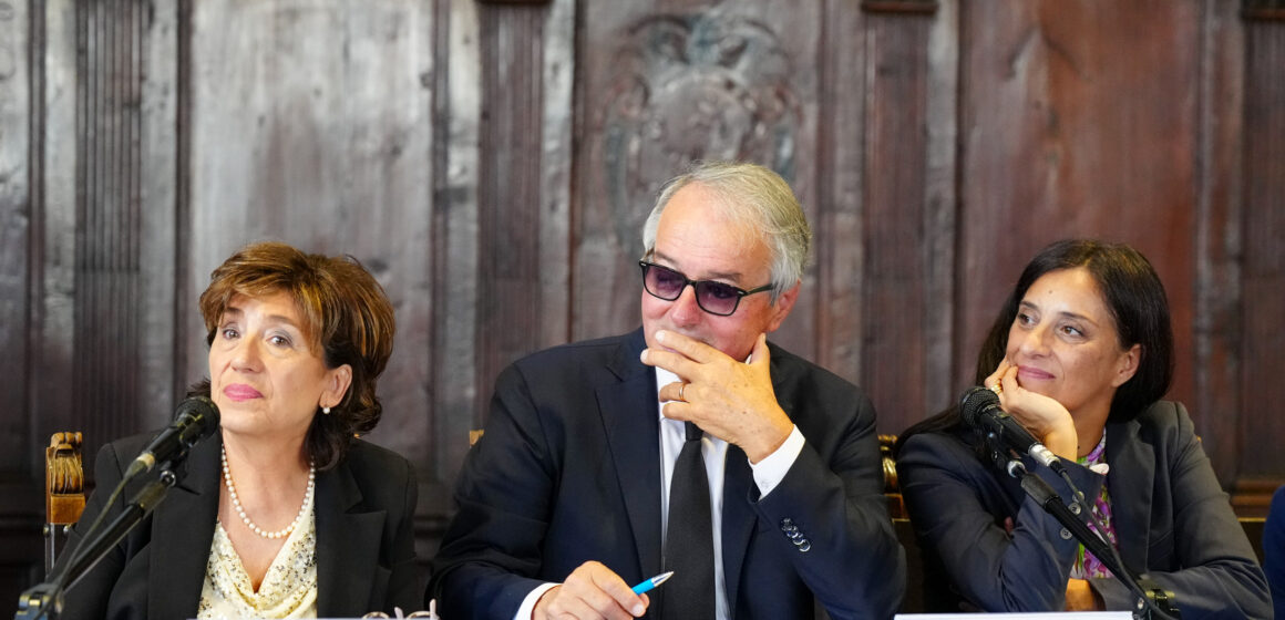 Luciana Cardinali, Franco Chianelli, la professoressa Maria Paola Martelli